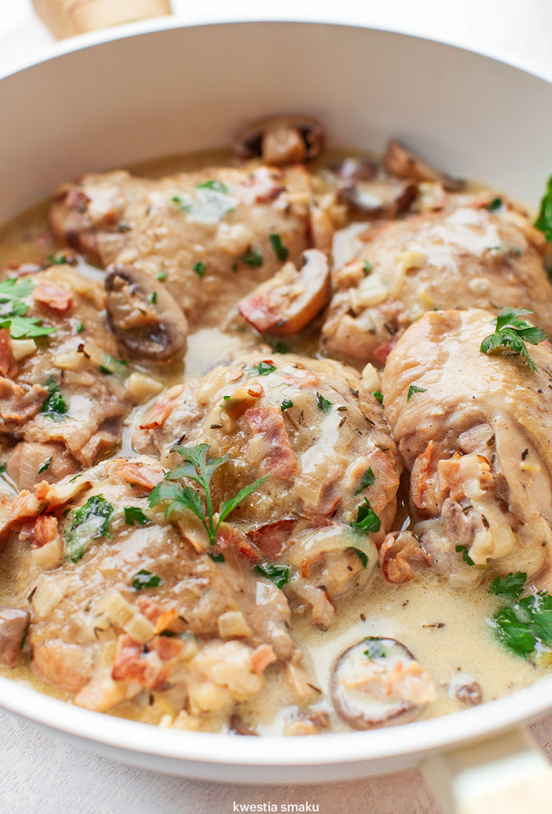 Coq au Vin Blanc