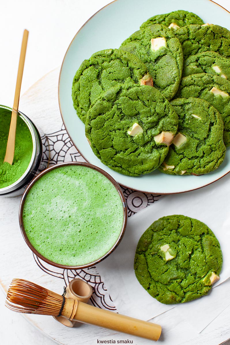 Matcha cookies